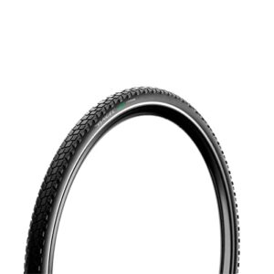 Pirelli Angel XT Urban Tire – 700 x 52, Clincher, arame, preto, reflexivo