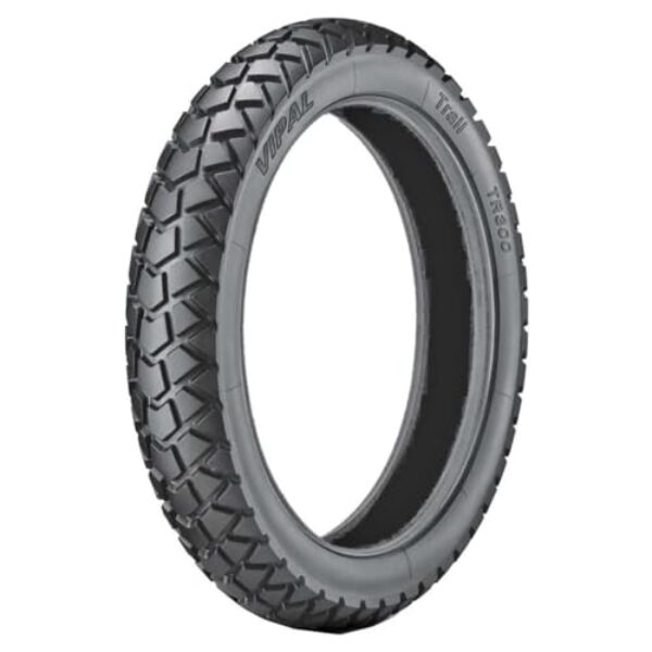 Pneu Dianteiro Vipal 60/100-17 TR300 Honda Biz 125/110/100 Pop 100 Crypton TRAIL Uso Com câmara