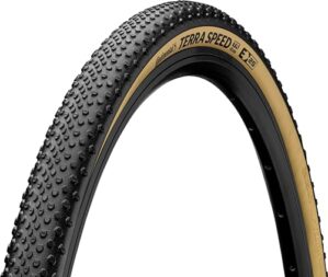 Gravel & CX Pneus Terra Speed 650B x 40 Cream Sidewall Fold Protection TR + Black Chili