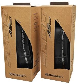 Continental Grand Prix 5000 All Season 700 x 35 AS TR Black Reflex – Sem câmara de ar – Pacote com 2 pneus
