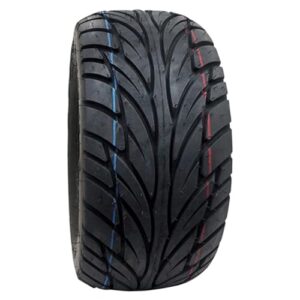 Red Hawk Pneu TIR-390 – Duro Scorcher, direcional, 22×11-12, carrinhos de golfe de 4 camadas