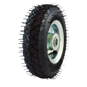 TNT Roda 2.50-4 Com Câmara, Pneu e Rolamento para Carrinho de Mão